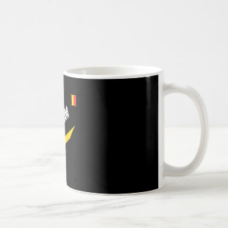 Belgian Football Soccer Ball Travel Jersey Allez L Coffee Mug