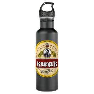 Belgian Kwak Beer logo Stainless Steel Water Bottle