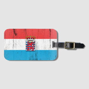Belgian Luxembourg Luggage Tag