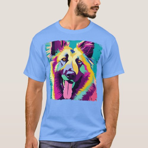 Belgian Malinoi Art Dog Lover Gifts 3 T_Shirt
