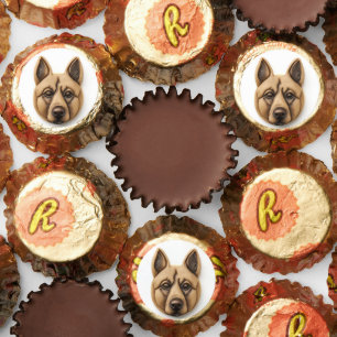Belgian Malinoi Dog 3D Inspired Reese's Peanut Butter Cups