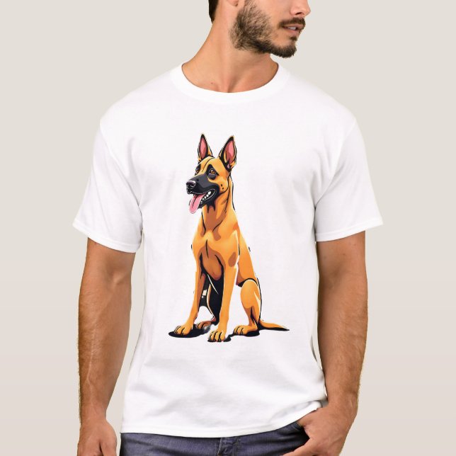 Belgian Malinois (3) T-Shirt (Front)