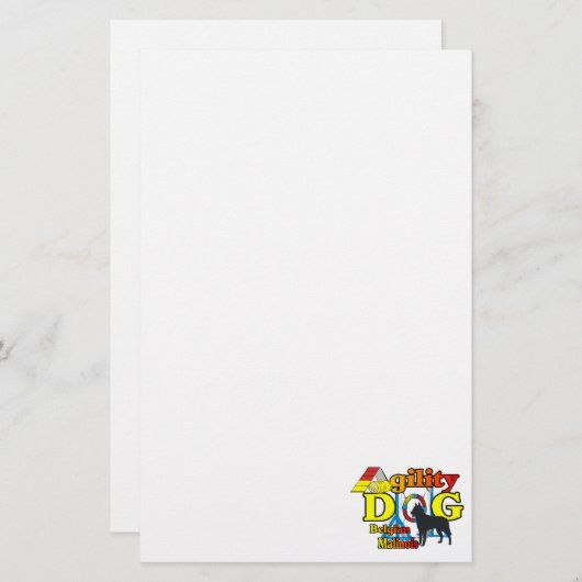 Belgian Malinois Agility (Front/Back)