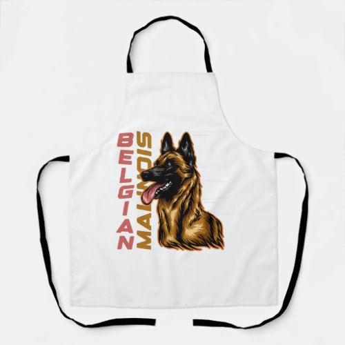 Belgian Malinois   Apron