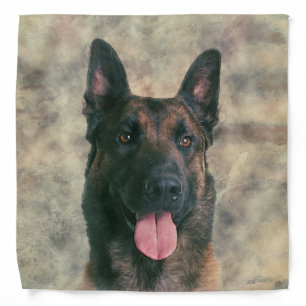 Belgian Malinois - Belgian shepherd -Maligator Bandana