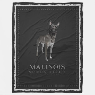 Belgian Malinois - Belgian shepherd -Mechelaar Fleece Blanket