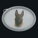 belgian malinois belt buckle<br><div class="desc">belgian malinois</div>