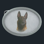 belgian malinois belt buckle<br><div class="desc">belgian malinois</div>