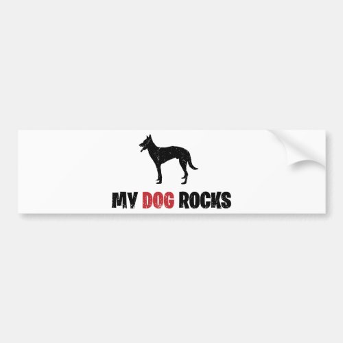 Belgian Malinois Bumper Sticker