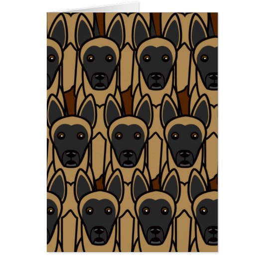 Belgian Malinois Cards (Front)