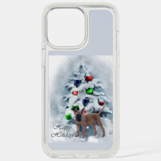 Belgian Malinois Christmas Holidays iPhone 15 Pro Max Case