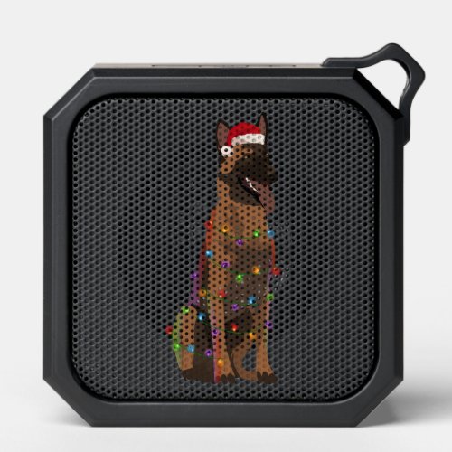 Belgian Malinois Christmas Lights Xmas Dog Lover S Bluetooth Speaker