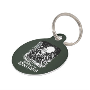 Belgian Malinois Christmas Reindeer are Overrated Pet ID Tag