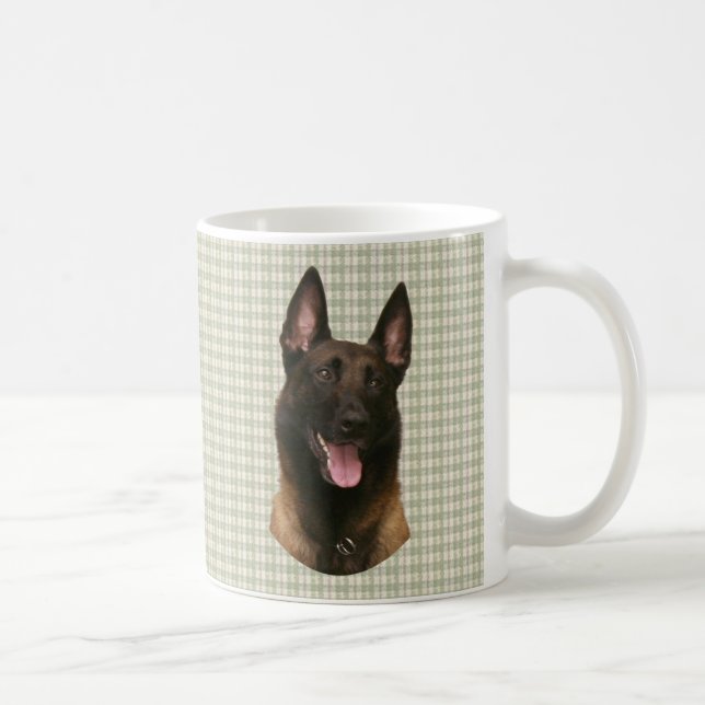 belgian malinois coffee mug (Right)