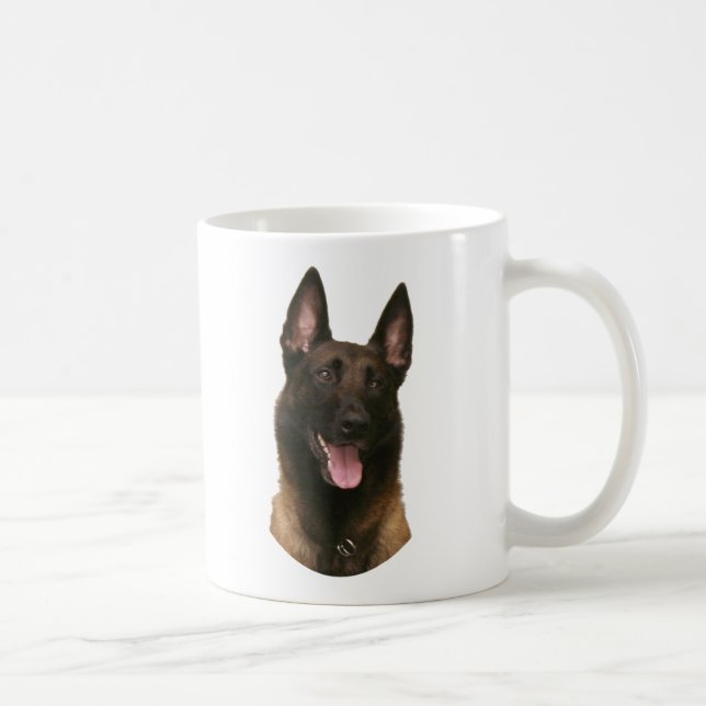 belgian malinois coffee mug (Right)