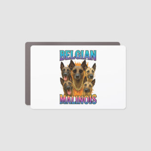 Belgian Malinois Copy Car Magnet