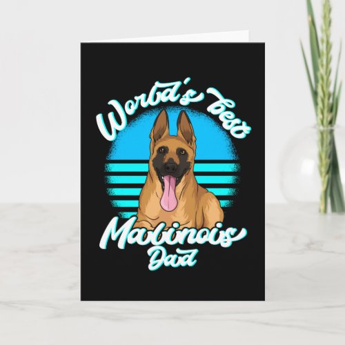 Belgian Malinois Dad Gift Card