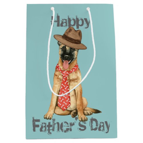 Belgian Malinois Dad Medium Gift Bag