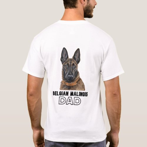 Belgian Malinois Dad T_Shirt