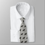 Belgian Malinois Dog Breed Silhouettes Pattern Tie<br><div class="desc">This original Belgian Malinois silhouettes pattern neck tie makes a great gift for dog dads! Available in a variety of colors, this cool tie makes a statement for anyone who loves a Mal. An awesome gift for the guy who wears a tie for business, or for special events like holiday...</div>