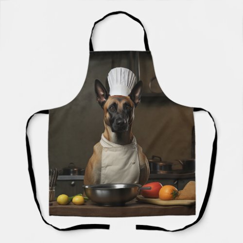 Belgian Malinois Dog Chef Apron