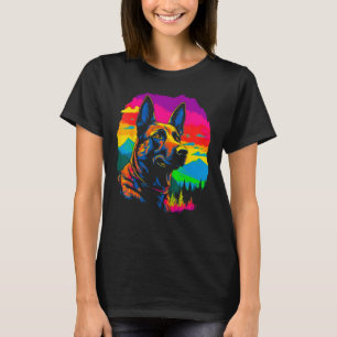 Belgian Malinois Dog Forest T-Shirt