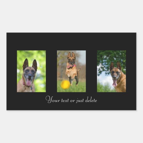 Belgian Malinois dog lovers custom stickers