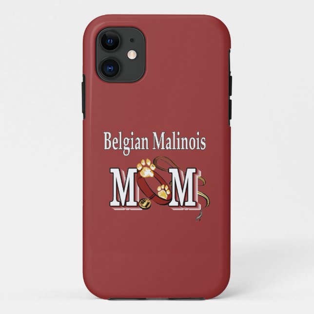 Belgian Malinois Dog MOM Case-Mate iPhone Case (Back)