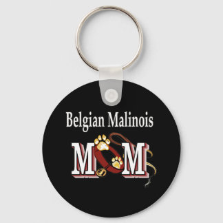 Belgian Malinois Dog MOM Keychain