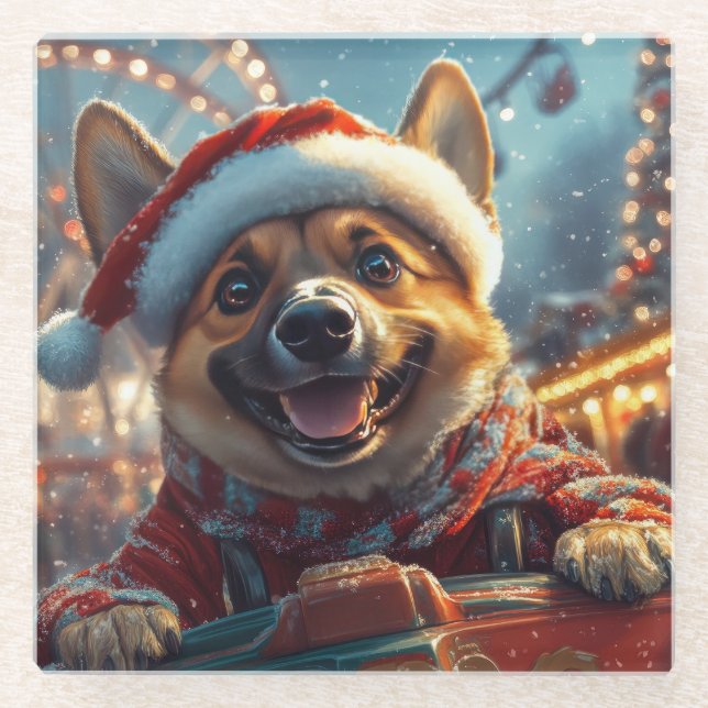 Belgian Malinois Dog Roller Coaster Christmas  (Front)