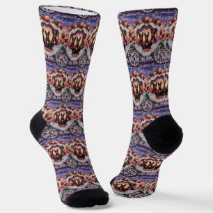 Belgian Malinois Dog Valentine's Day Socks