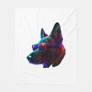 Belgian Malinois Dogs Belgian Malinoiss Fleece Blanket