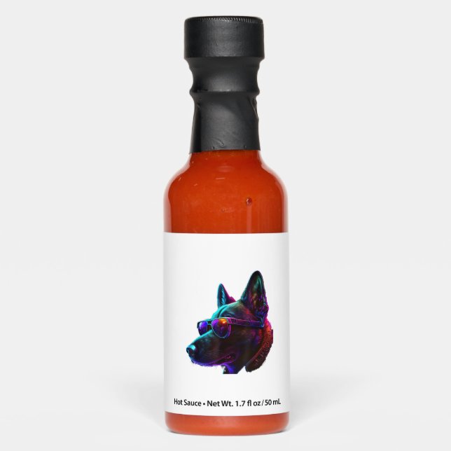 Belgian Malinois Dogs Belgian Malinoiss  Hot Sauces (Front)
