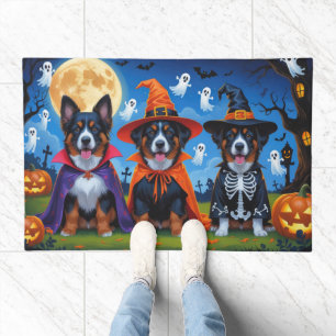 Belgian Malinois Dogs Pumpkin Halloween Funny  Doormat