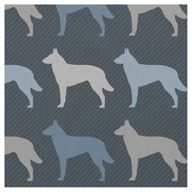 Belgian Malinois Fabric (Close Up)