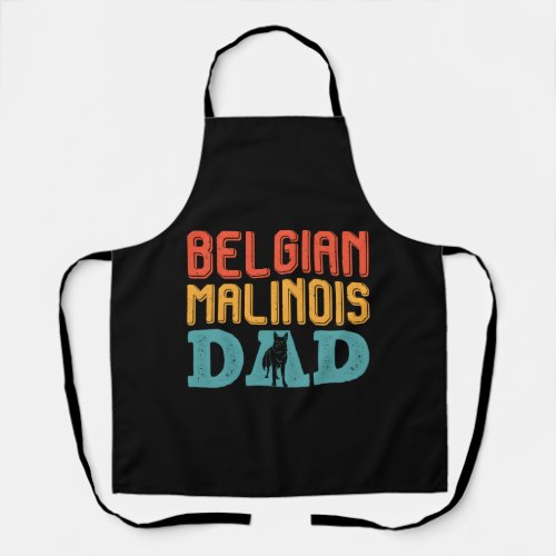 Belgian Malinois Father Belgian Shepherd Dog Apron