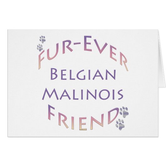 Belgian Malinois Furever Cards (Front Horizontal)