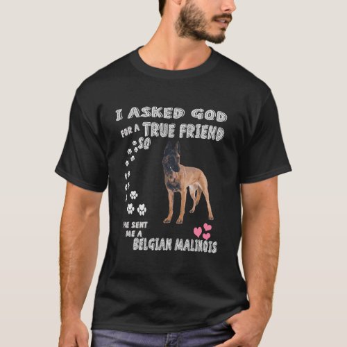 Belgian Malinois Gift Pastor Belga Malinois Belgia T_Shirt