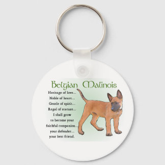 Belgian Malinois Gifts Keychain