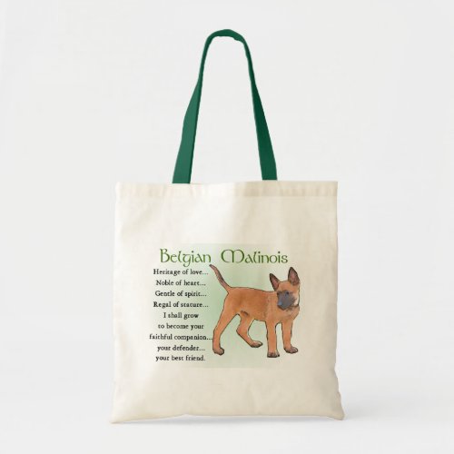 Belgian Malinois Gifts Tote Bag