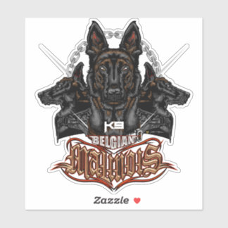Belgian Malinois K9 Force - ELIT3 Sticker