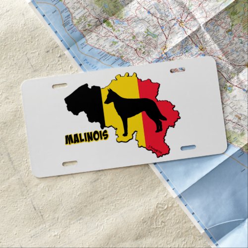 Belgian Malinois License Plate