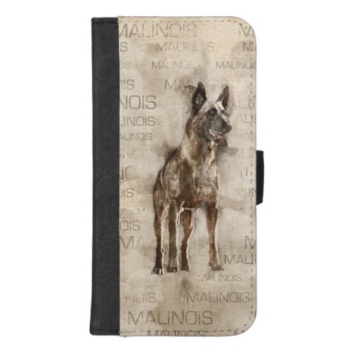 Belgian Malinois _ Mechelaar  _ Maligator iPhone 87 Plus Wallet Case