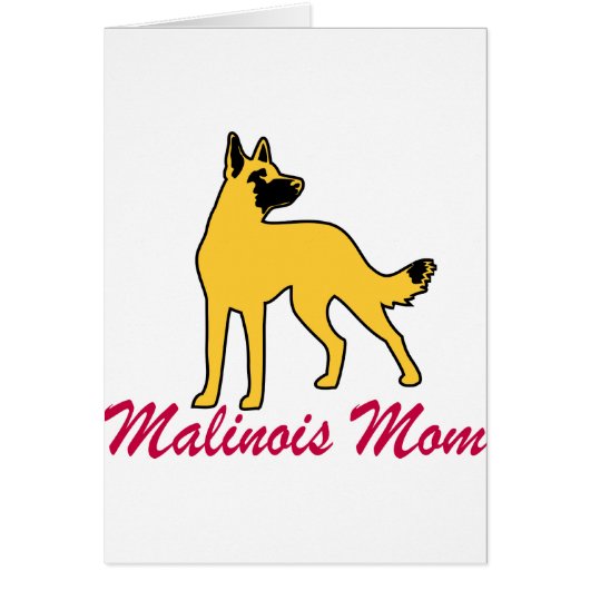 Belgian Malinois Mom Cards (Front)