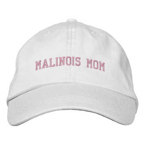 Belgian Malinois Mom Dog Mom Athletic Embroidered Baseball Cap