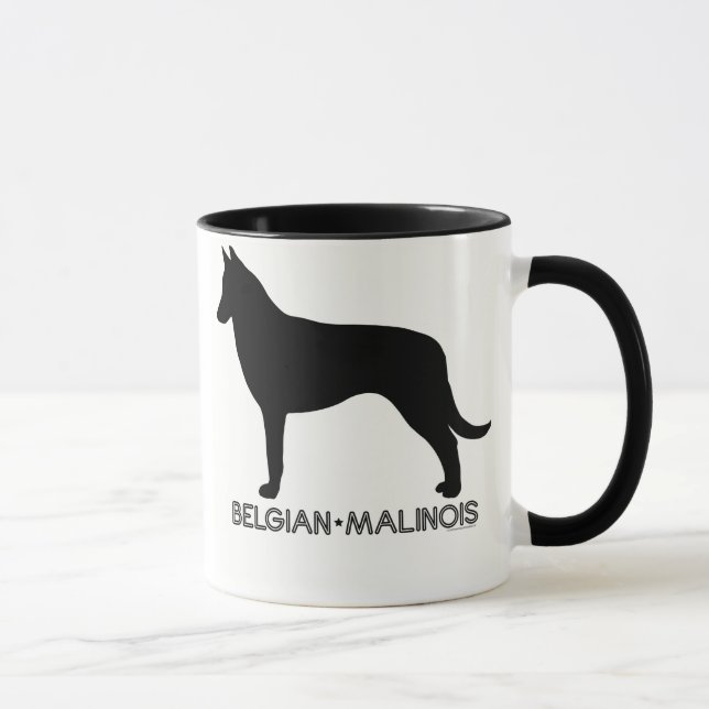 Belgian Malinois Mug (Right)