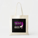 Belgian Malinois Never Understimate A Woman Tote Bag<br><div class="desc">Never Understimate A Woman With Her Belgian Malinois</div>