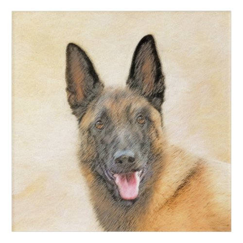 Belgian Malinois Painting _ Cute Original Dog Art