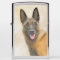 Belgian Malinois Painting - Cute Original Dog Art