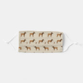 belgian malinois simple tan Face Mask (Front, Folded)